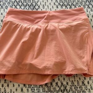 Lululemon play off the pleat skirt